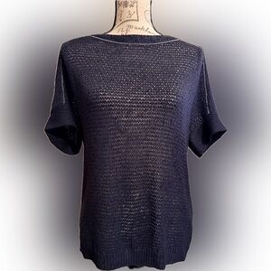 Chico's Dark Navy Knit Top